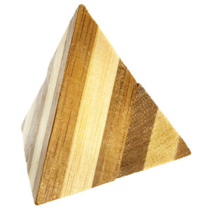 Łamigłówka 3D BAMBOO - Pyramid - poziom 1/4