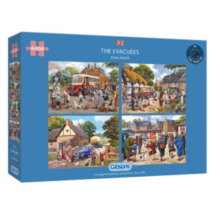 Puzzle 4 x 500 el. Ewakuacja i szczęśliwy powrót