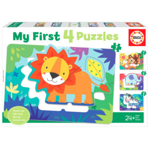 Puzzle 5-8 el. Dzikie zwierzęta