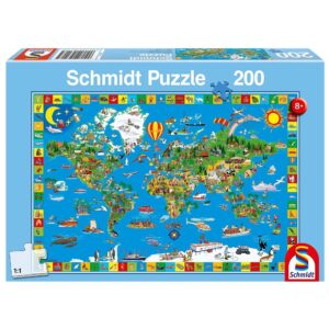 Puzzle 200 el. Twój niesamowity świat