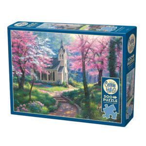 Puzzle 500 el. Kościółek w lesie