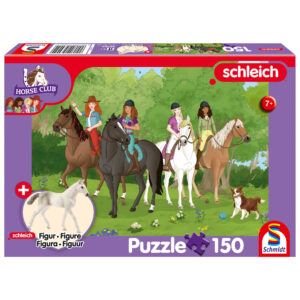 Puzzle 150 el. SCHLEICH Klub jeździecki