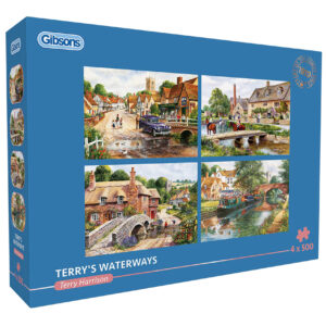 Puzzle 4 x 500 el. Spokojna woda