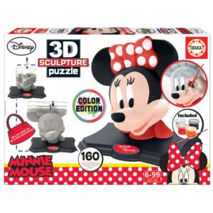 Puzzle 3D - Minnie (rzeźba) 160 el.