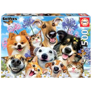 Puzzle 500 el. Zabawa na słońcu