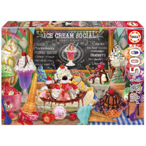 Puzzle 500 el. Lodziarnia