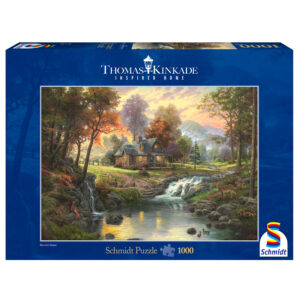 PQ Puzzle 1000 el. THOMAS KINKADE Górskie zacisze