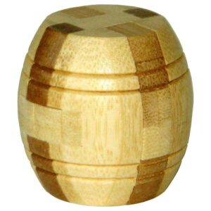 Łamigłówka 3D BAMBOO - Barrel - poziom 3/4