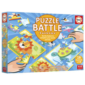 Puzzle 16 x 9 el. Zwierzęta