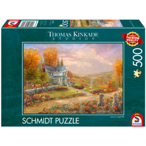 PQ Puzzle 500 el. THOMAS KINKADE Jesień w Apple Hill