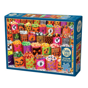 Puzzle 500 el. Halloweenowe smakołyki