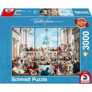 PQ Puzzle 3000 el. RENATO CASARO Tak przechodzi się do historii...
