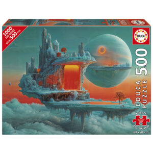 Puzzle 500 el. Planeta ognia i lodu