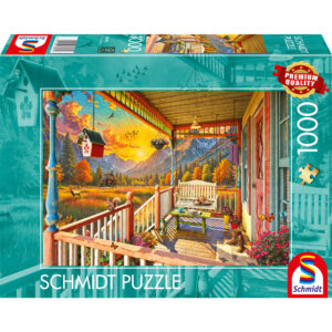 PQ Puzzle 1000 el. Weranda w górach