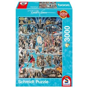 PQ Puzzle 3000 el. RENATO CASARO Hollywood XXL