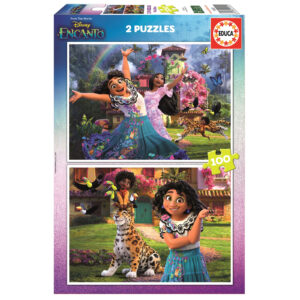Puzzle 2 x 100 el. Nasze magiczne Encanto