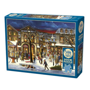 Puzzle 500 el. Święta tuż, tuż...