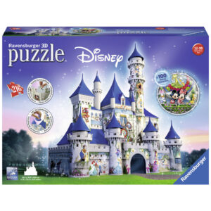 Puzzle 3D - Zamek Disney'a