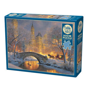 Puzzle 500 el. Zima w parku