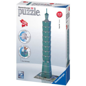 Puzzle 3D - Wieżowiec Taipei