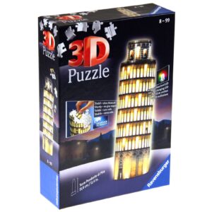 Puzzle 3D - Krzywa Wieża w Pizie (Night Edition)