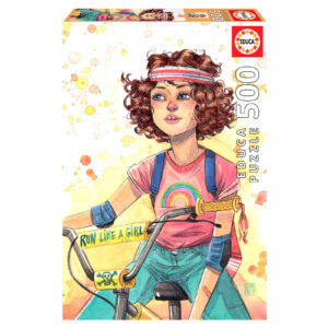 Puzzle 500 el. Run Like A Girl, Esther Gili