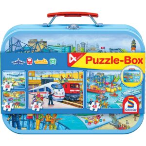 Puzzle 2 x 26 + 2 x 48 WALIZKA Transport