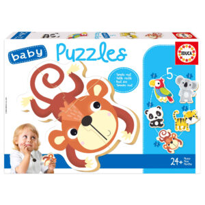 Puzzle 3-5 el. Dzikie zwierzęta 2