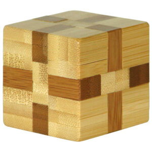 Łamigłówka 3D BAMBOO - Cube - poziom 3/4