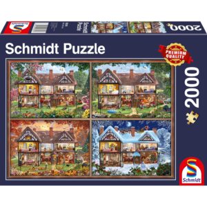 PQ Puzzle 2000 el. Dom na cztery pory roku