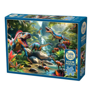 Puzzle 500 el. Prehistoryczne bestie