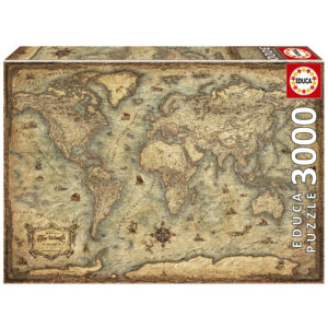 Puzzle 3000 el. Mapa świata